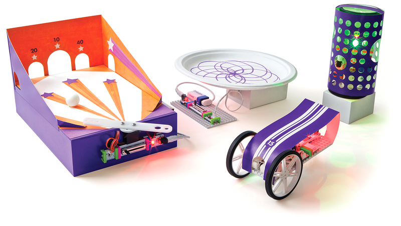 Illustration for article titled littleBits' Newest Kit Lets Young Inventors Build Fully-Functional Gadgets